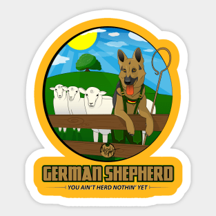 German Shepherd Sticker